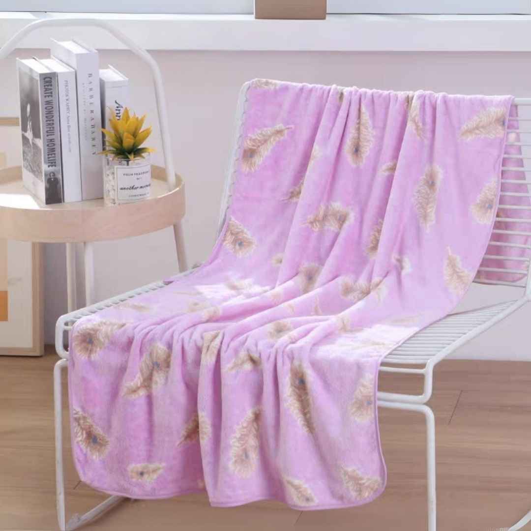 Peacock Feather Microfibre ultrasoft towel