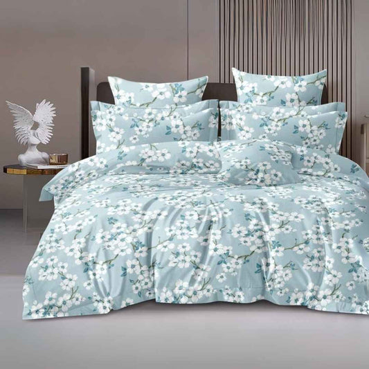 Golden Leaf King Fitted 150 GSM Glace Cotton